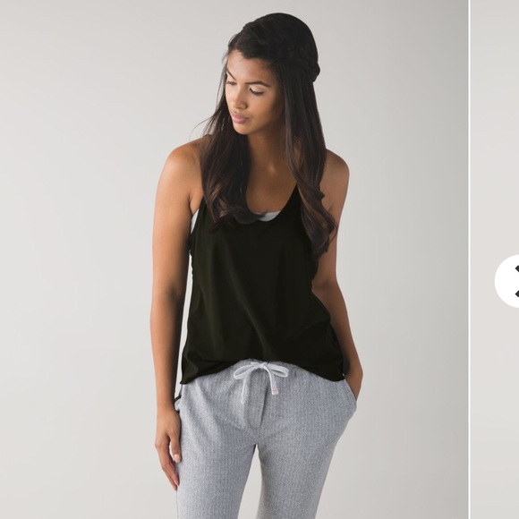 Lululemon- Like New- Sz 10- Cool 2 Street Scoop Back Tank- Gator Green - Picture 5 of 13